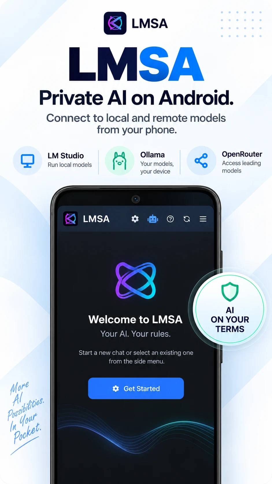 LMSA for LM Studio & Ollama screenshot
